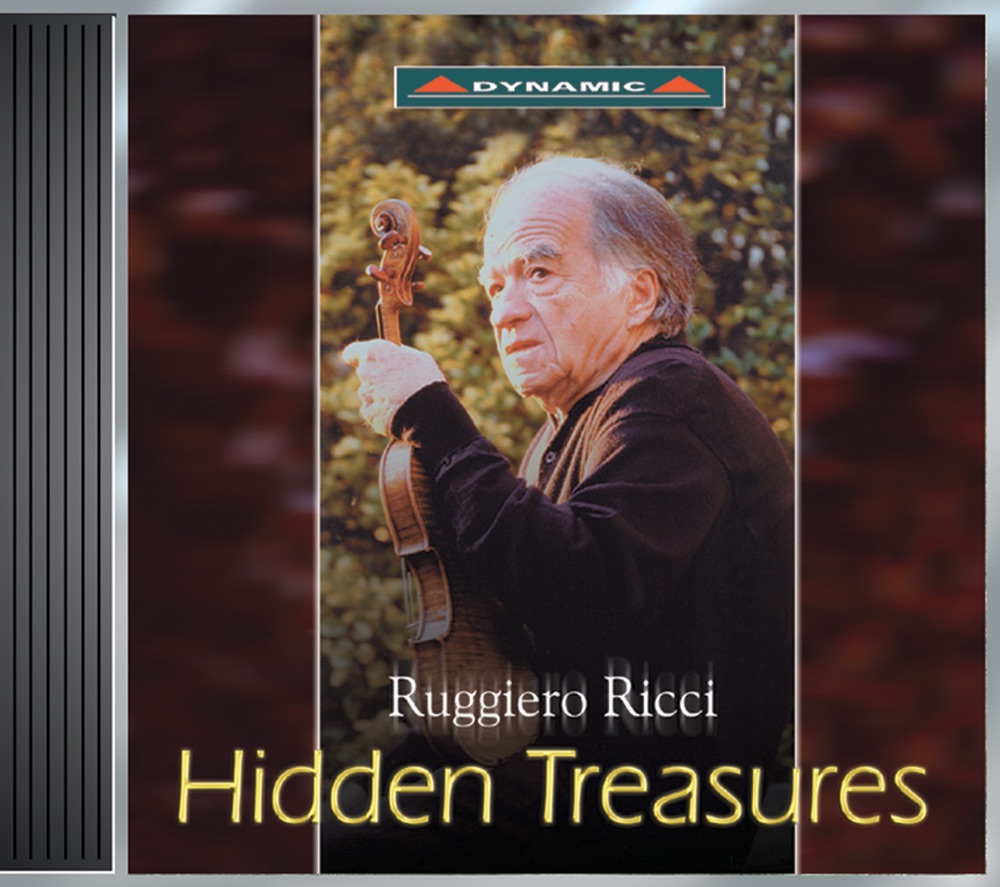 Обложка альбома «Violin Recital: Ricci, Ruggiero - Bach, J.S. - Brahms - Viotti - Rossini - Strauss, R. - Paganini - Chopin (Hidden Treasures)» — Ruggiero Ricci, Carsten Neumann & Noriko Shiozaki