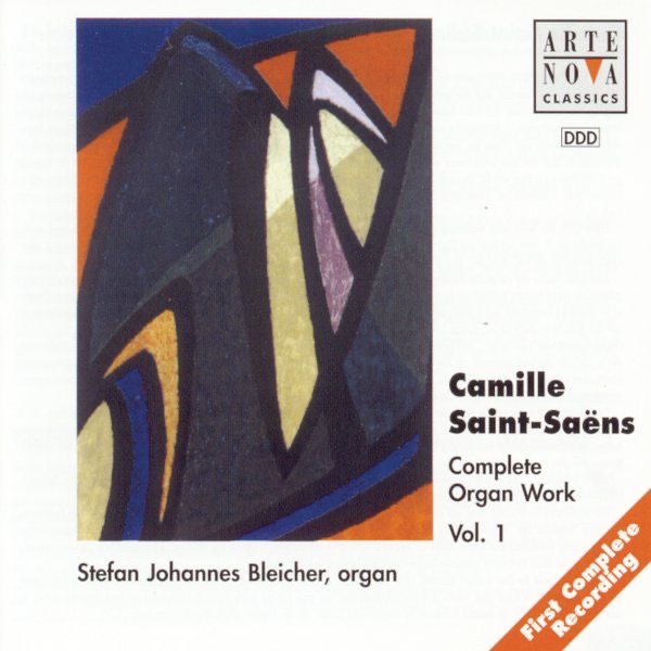 Обложка альбома «Saint Saens: Organ Works Vol.1» — Stefan Johannes Bleicher