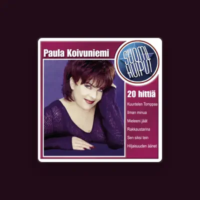 Listen to Paula Koivuniemi, watch music videos, read bio, see tour dates & more!
