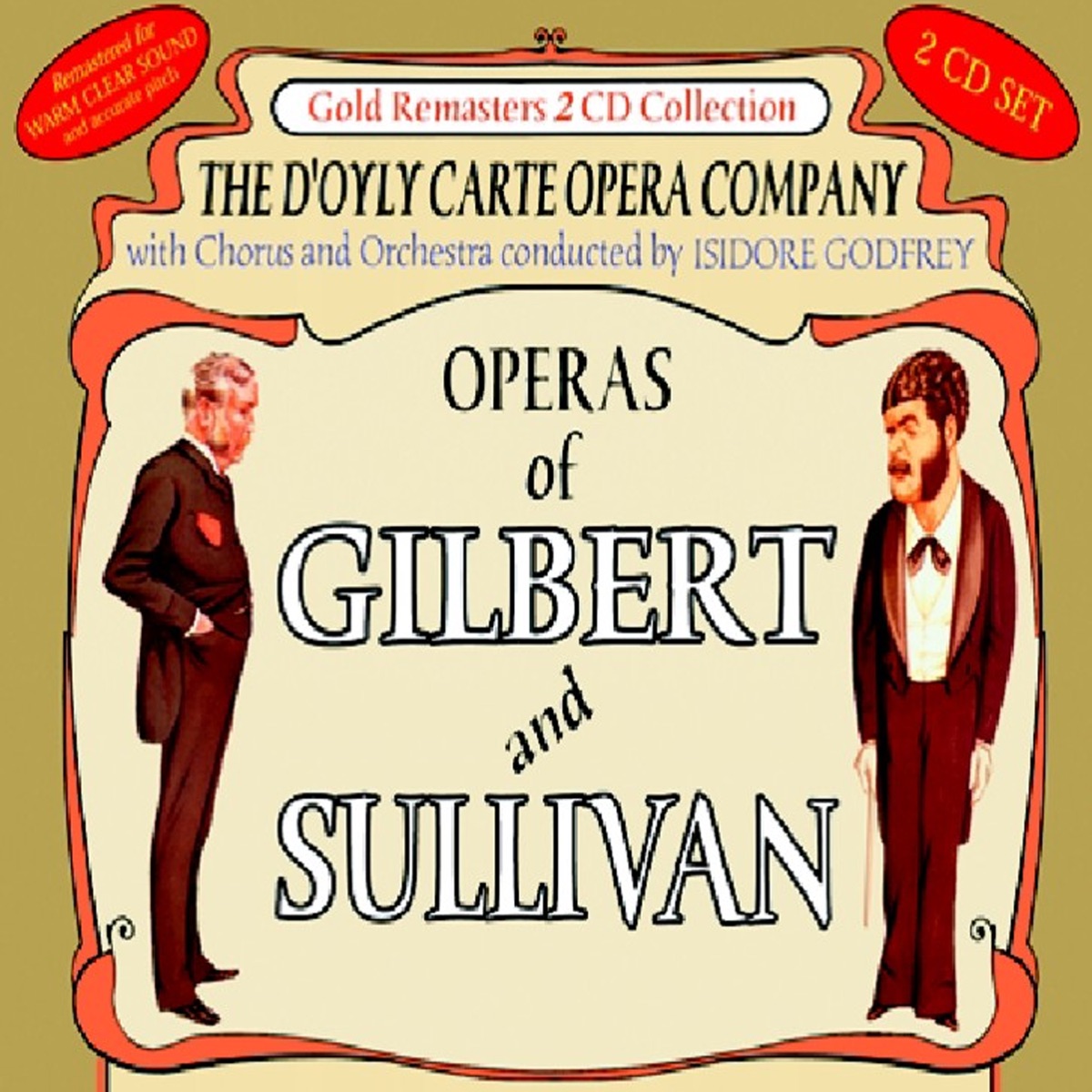 Operas of Gilbert & Sullivan: Patience & the Mikado (Overture) / the Mikado (Remainder) cover art