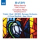 Haydn Missa brevis 1805 revision Creation Mass
