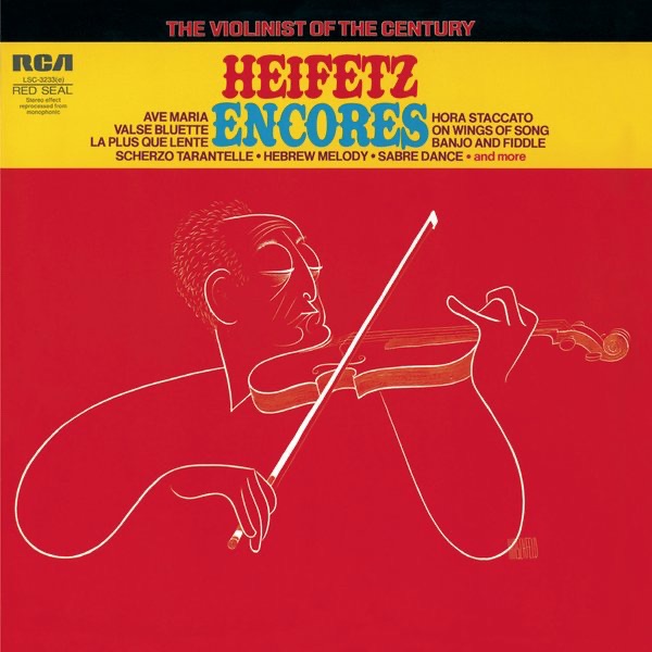 Обложка альбома «Heifetz: Encores» — Jascha Heifetz & Emanuel Bay