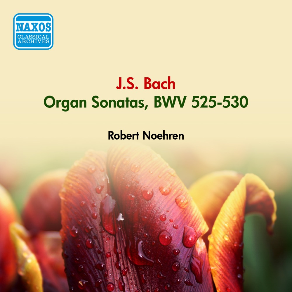 Обложка альбома «Bach: Organ Sonatas, BWV 525 - 530» — Robert Noehren
