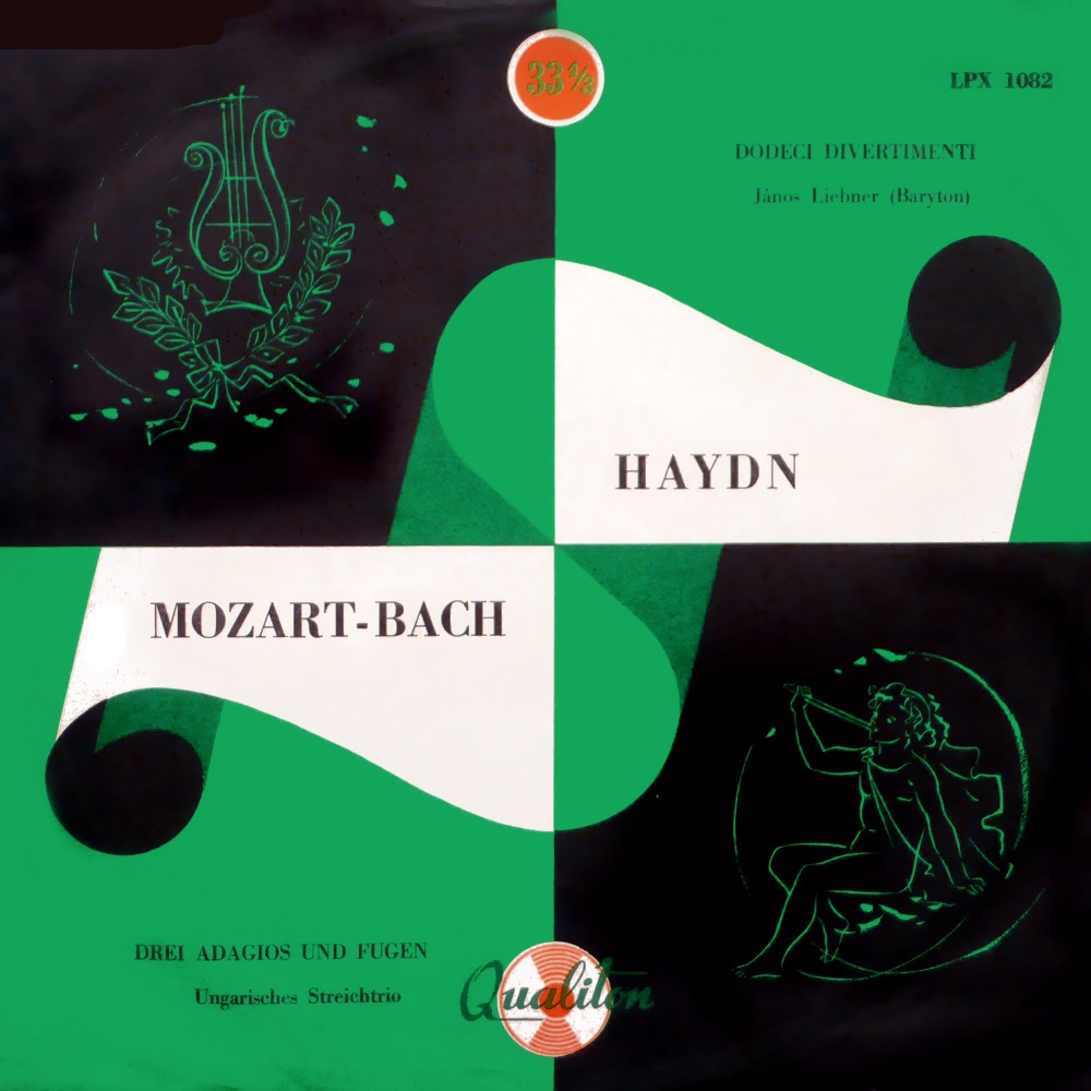Обложка альбома «Mozart - Bach - Haydn (Hungaroton Classics)» — Hidy Péter, Liebner János & Sümeghy Zoltán