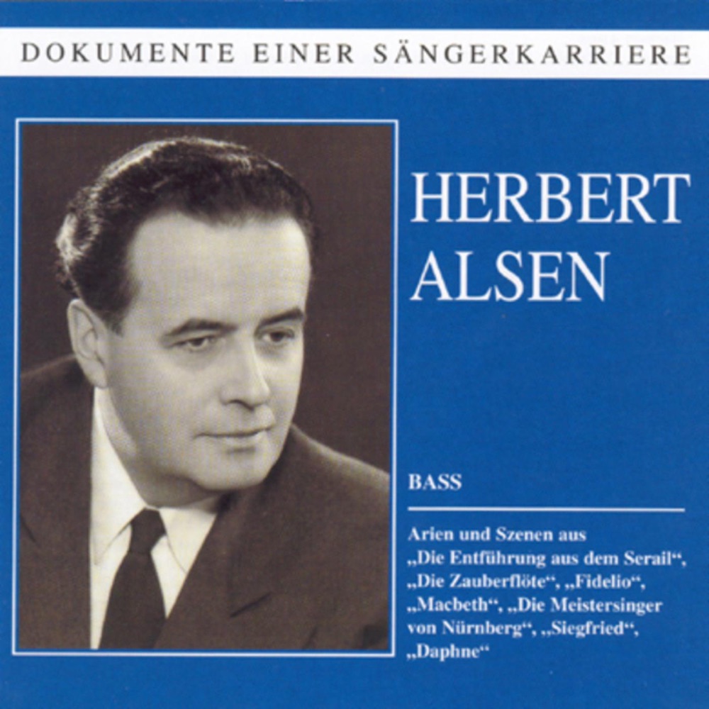 Обложка альбома «Dokumente Einer Sängerkarriere - Herbert Alsen» — Herbert Alsen
