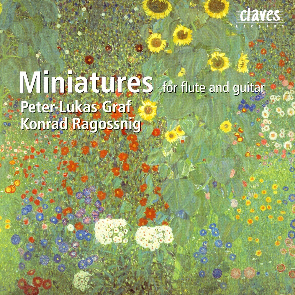 Обложка альбома «Miniatures for Flute & Guitar» — Konrad Ragossnig & Peter-Lukas Graf