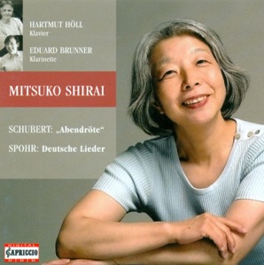 Vocal Recital: Shirai, Mitsuko - Schubert, F. - Spohr, L.