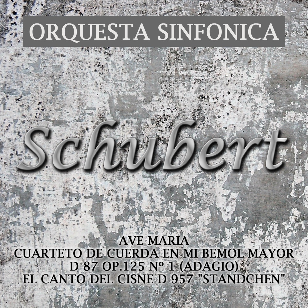Обложка альбома «Clásica-Schubert» — Orquesta Sinfónica