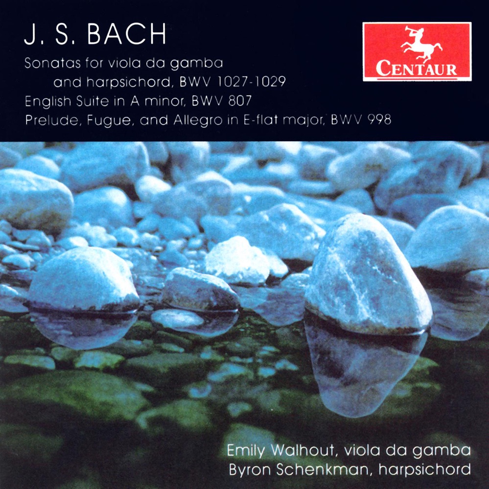 Обложка альбома «Bach, J.S.: Viola Da Gamba Sonatas, Bwv 1027-1029 - English Suite No. 2 - Prelude, Fugue and Allegro in E Flat Major» — Byron Schenkman & Emily Walhout
