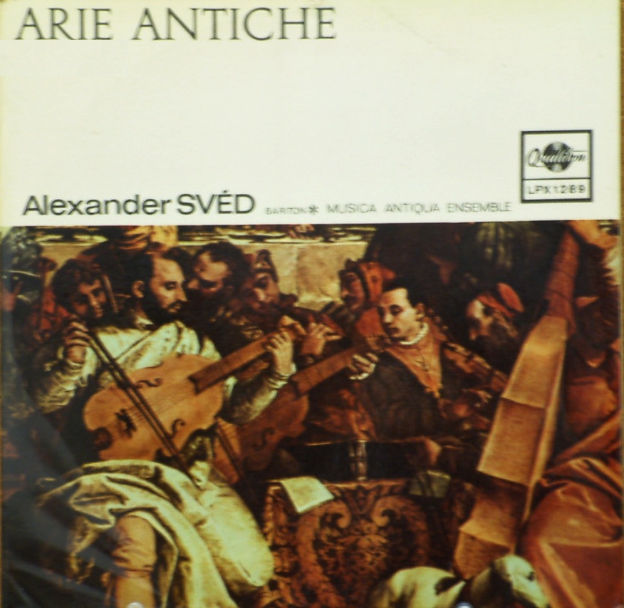Обложка альбома «Dalok és áriák az Alessandro Parisotti gyűjteményből» — Alexander SVÉD & Musica Antiqua Wien