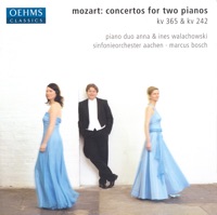Mozart: Concertos for 2 Pianos - Anna Walachowski, Ines Walachowski, Aachen Symphony Orchestra & Marcus Bosch