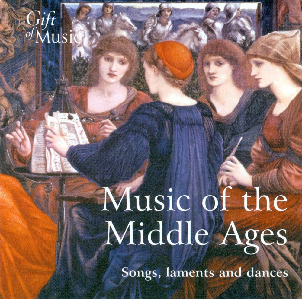 Обложка альбома «Medieval Music (Songs, Laments and Dances)» — Serendipity, Oxford Girls' Choir, Richard Vendome, Saint Frideswide Monks and Novices, David Skinner, Magdala & Martin Souter