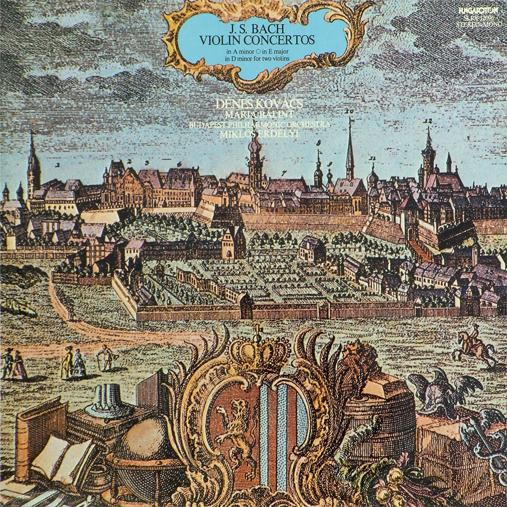 Обложка альбома «Hegedűversenyek» — Dénes Kovács