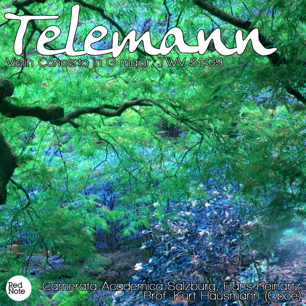 Обложка альбома «Telemann: Violin Concerto in G major, TWV 51:G9» — Camerata Academica Salzburg & Hans Reinartz
