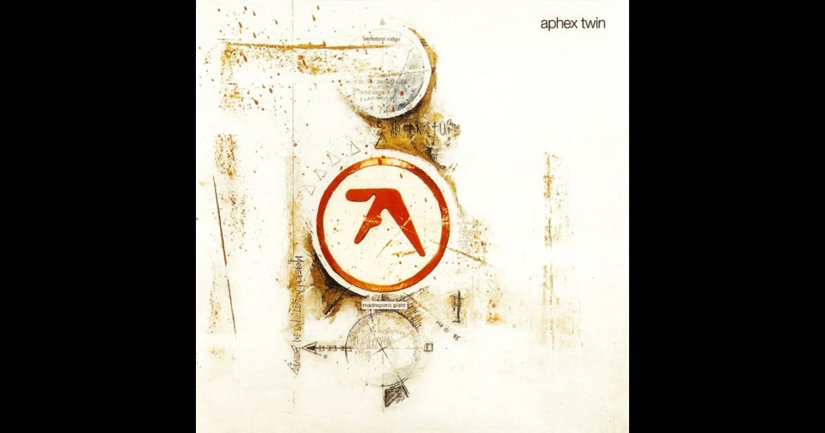 Aphex Twin – On (Remixes) – CD (White Ink, EP), 1993 [r6155