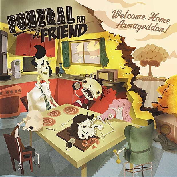 Welcome Home Armageddon by Funeral for a Friend album cover