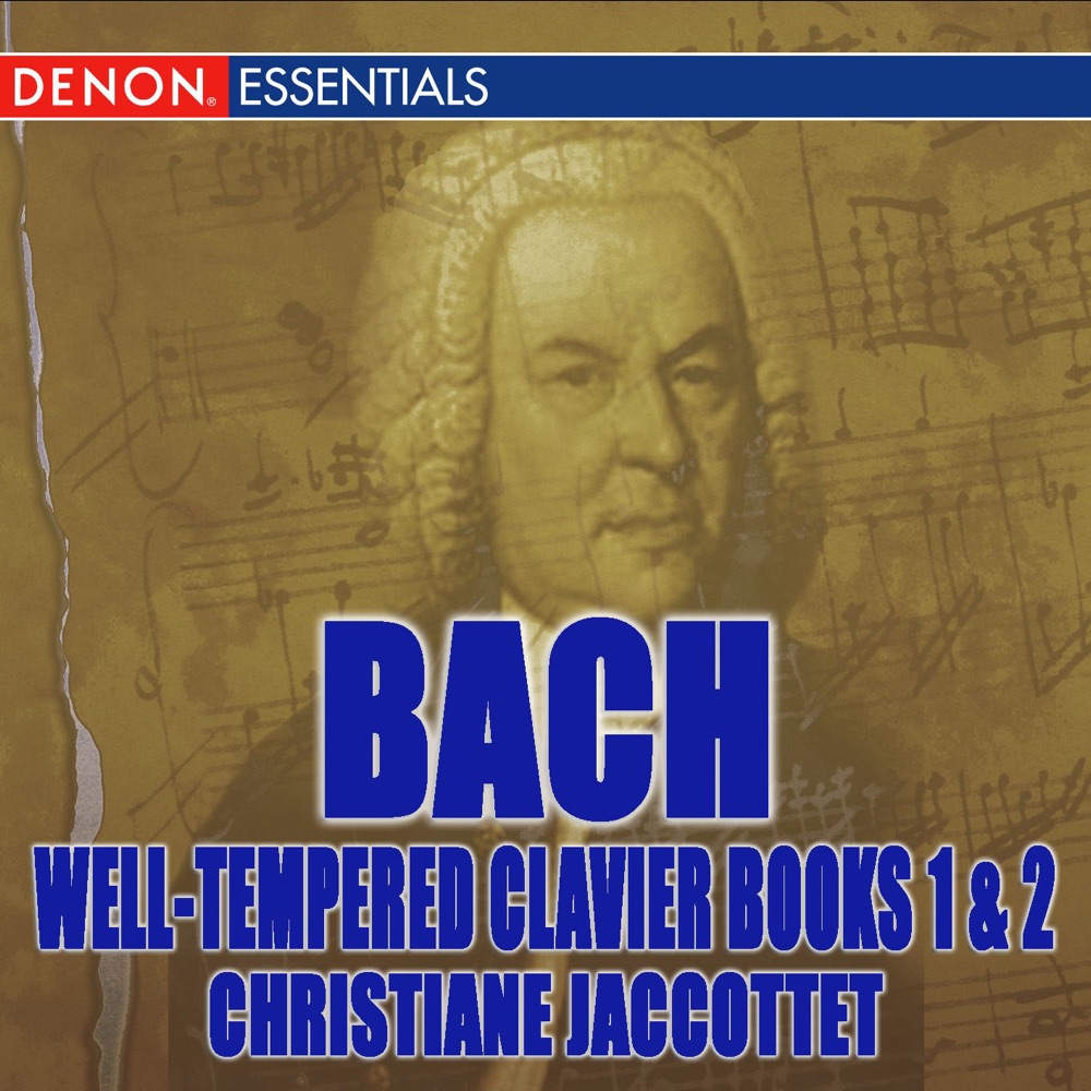 Обложка альбома «J.S. Bach: The Well-Tempered Clavier, Books I & II» — Christiane Jaccottet