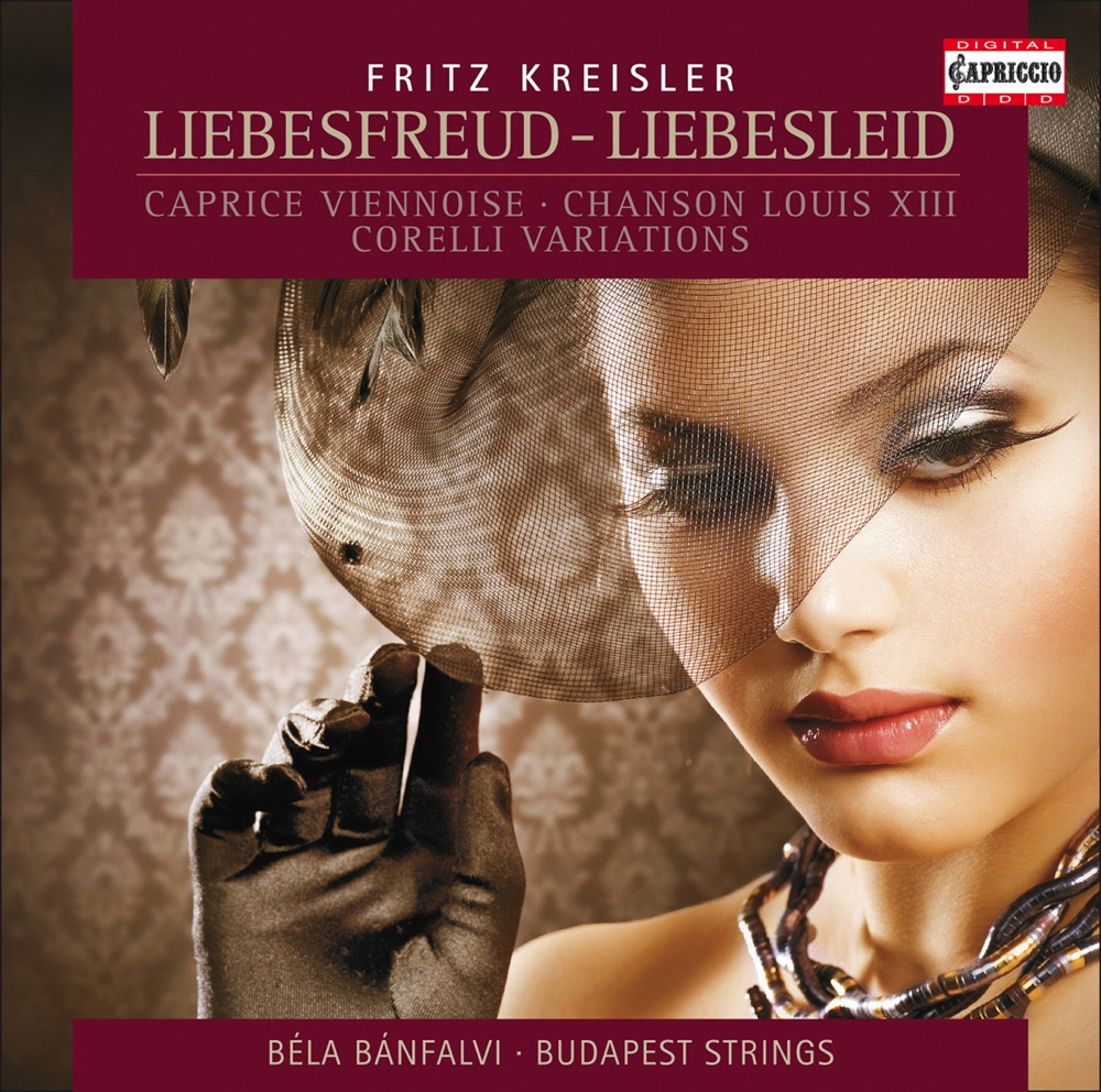 Обложка альбома «Kreisler: Violin Music» — Karoly Botvay, Budapest Strings & Béla Bánfalvi