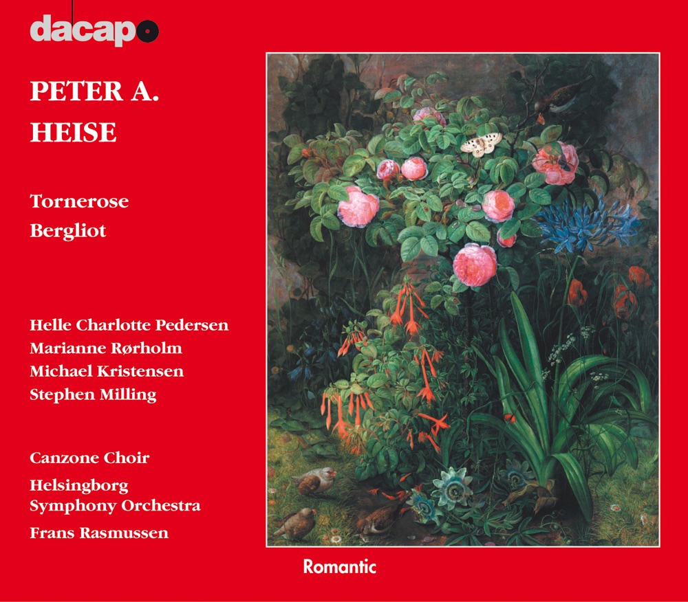 Обложка альбома «Heise: Tornerose - Bergliot» — Helle Charlotte Pedersen, Stephen Milling, Canzone Choir, Michael Kristensen, Helsingborg Symphony Orchestra, Frans Rasmussen & Marianne Rørholm