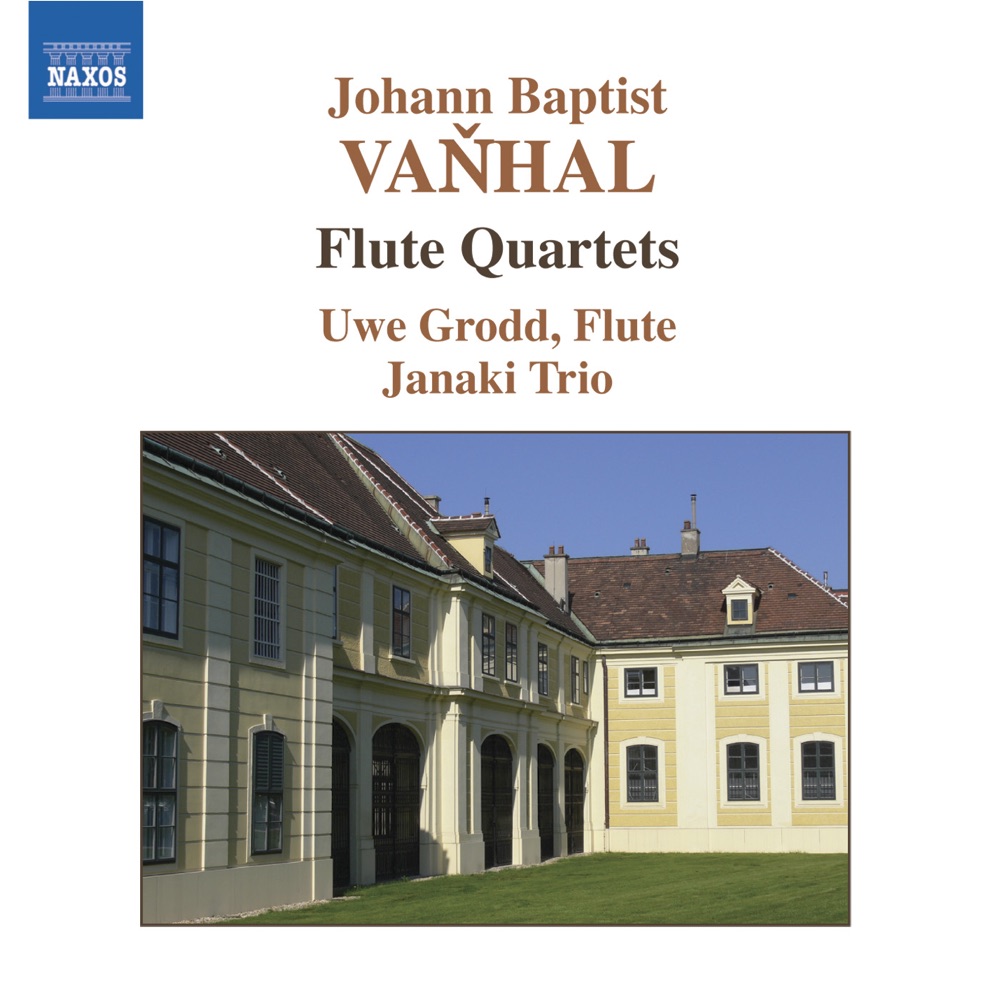 Обложка альбома «Vanhal: Flute Quartets» — Janaki String Trio & Uwe Grodd