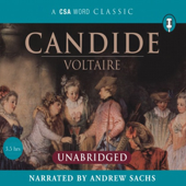 Candide (Unabridged) - Voltaire Cover Art