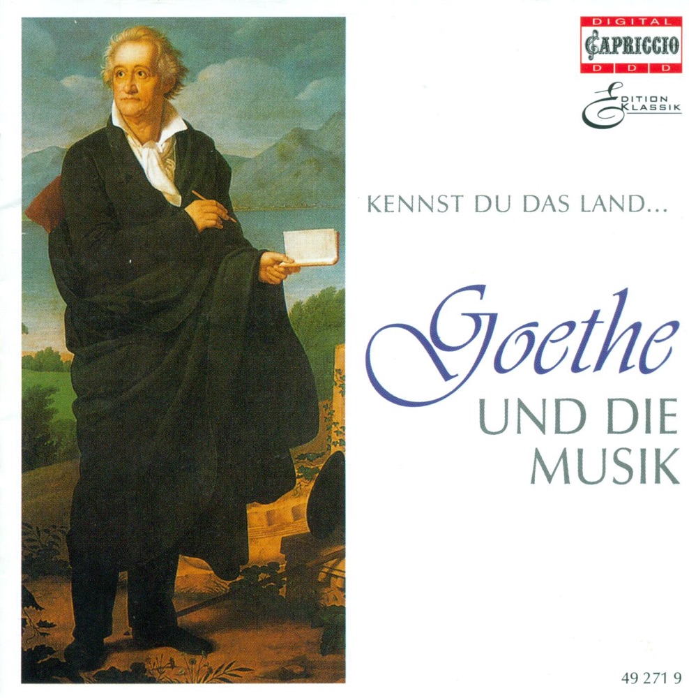 Обложка альбома «Goethe and Music, Vol. 2» — Rundfunk-Sinfonieorchester Berlin, David Shallon, Dietrich Knothe, Berlin Radio Chorus (male section) & Pamela Coburn