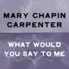 Mary Chapin Carpenter - What Would You Say to Me