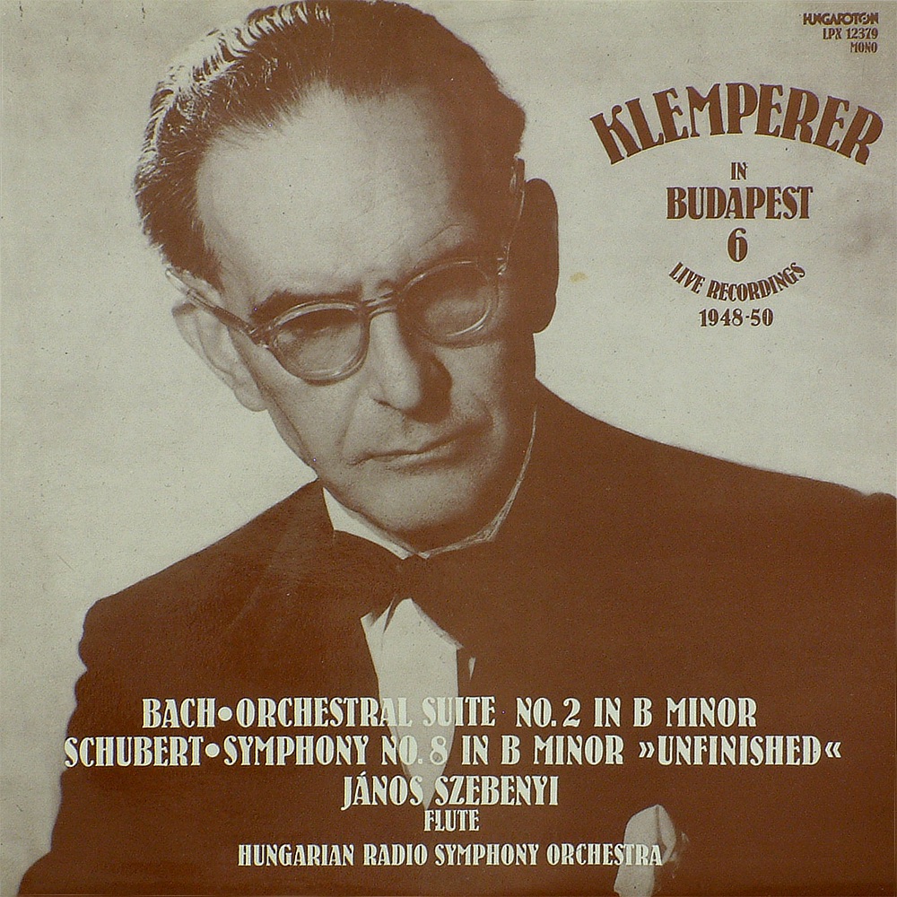 Обложка альбома «Klemperer in Budapest 6 - Live Recordings 1948-50» — János Szebenyi & Hungarian Radio Symphony Orchestra