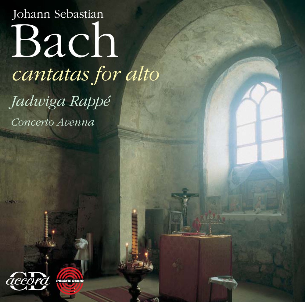 Обложка альбома «Bach: Cantatas for Alto» — Jadwiga Rappe, Concerto Avenna, Andrzej Mysinski & Studio Chorus