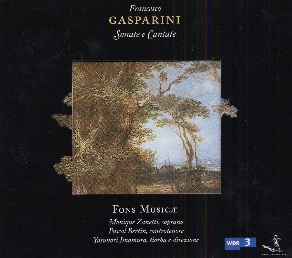 Обложка альбома «Gasparini, F.: Sapessi Almen Perche - la Lontananza - Sinfonia - Chi Non Sa Che Sia Morire - Dimmi Gentil Daliso» — Fons Musicae