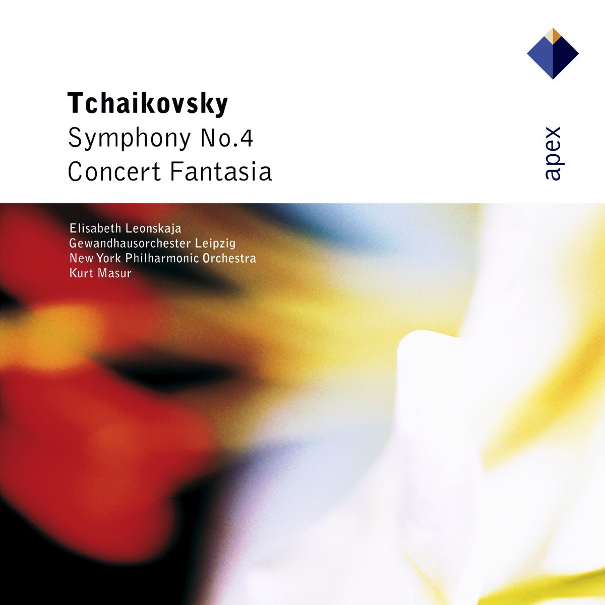 Tchaikovsky: Symphony No. 4 & Concert Fantasia cover art