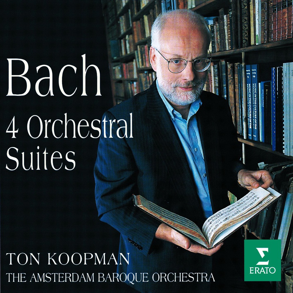 Обложка альбома «Bach: Orchestral Suites Nos. 1-4» — Amsterdam Baroque Orchestra & Ton Koopman