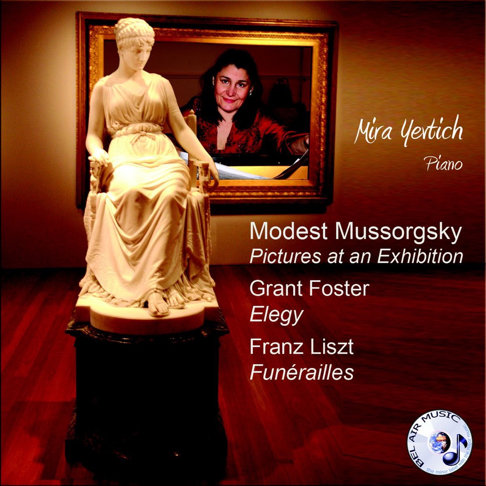 Обложка альбома «Mussorgsky, Foster & Liszt - Works for Piano» — Mira Yevtich