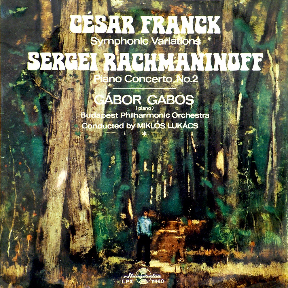 Обложка альбома «Symphonic Variations - Piano Concerto No.2» — Gábor Gabos, Budapest Philharmonic Orchestra & Miklós Lukács