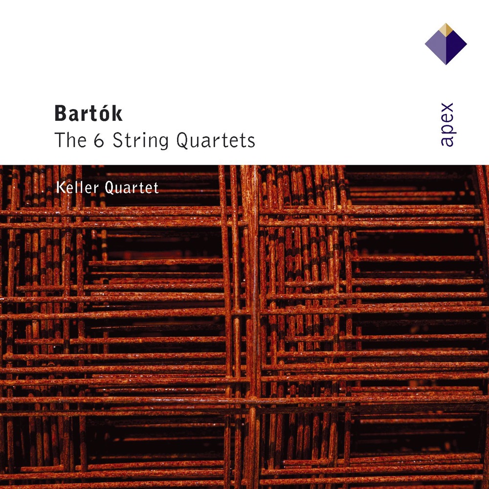 Обложка альбома «Bartók: String Quartets Nos 1 - 6 (Complete)» — Keller Quartett