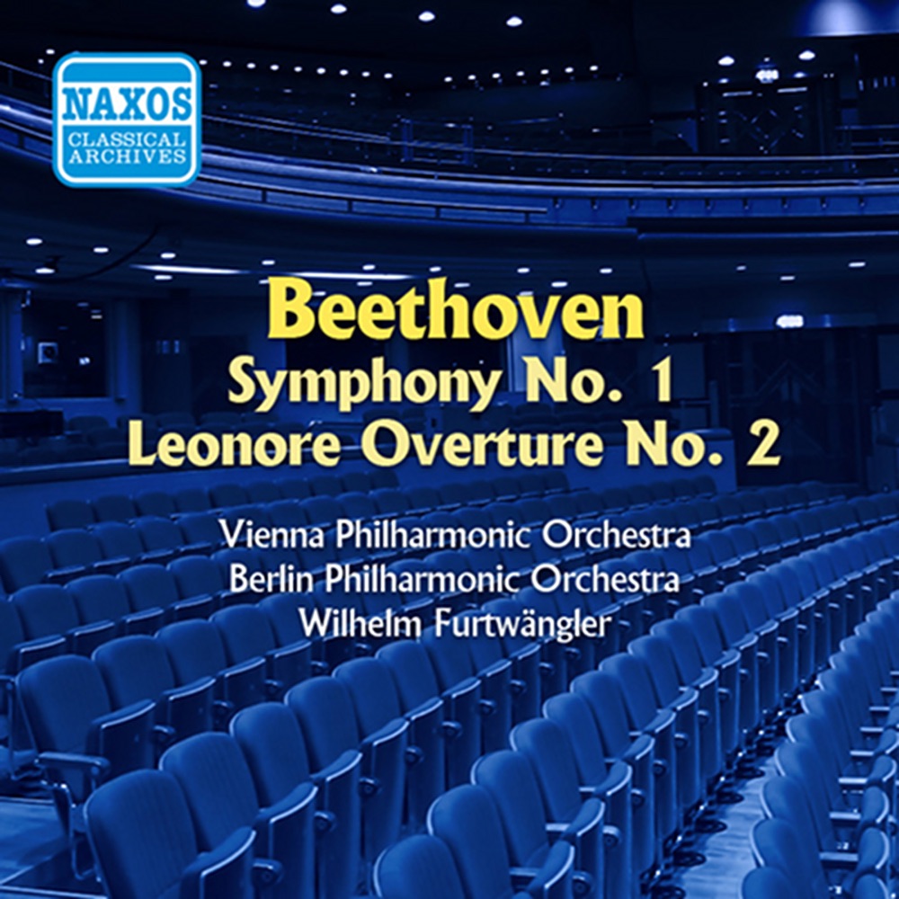 Обложка альбома «Beethoven: Symphony No. 1 - Leonore Overture No. 2 (Furtwangler) (1952-54)» — Wilhelm Furtwängler, Vienna Philharmonic & Berlin Philharmonic