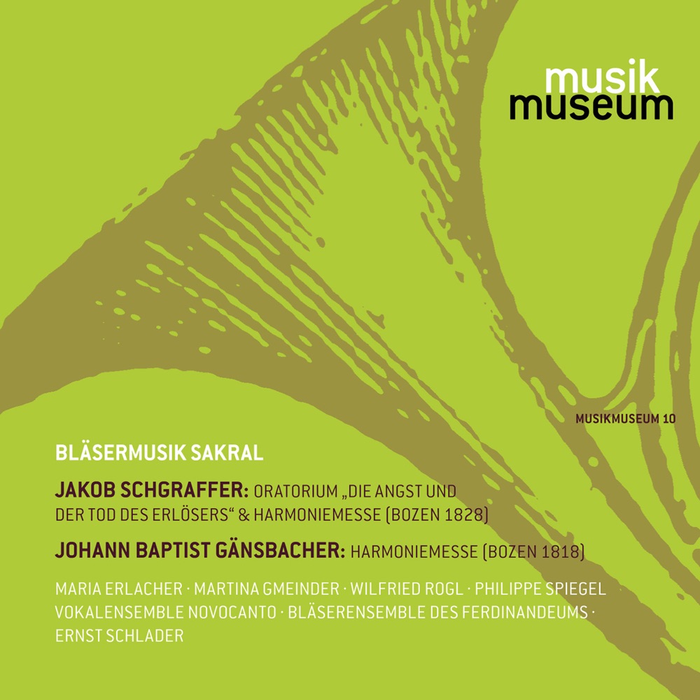 Обложка альбома «Blasermusik Sakral» — Martina Gmeinder, Wilfried Rogl, NovoCanto Vocal Ensemble, Blaserensemble des Ferdinandeums, Maria Erlacher, Philippe Spiegel, Thomas Koll, Gerhard Wilhelmer & Ernst Schlader