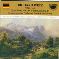 Wetz - Symphony Nr. 3 - Symphonisches Orchester Berlin & Erich Peter