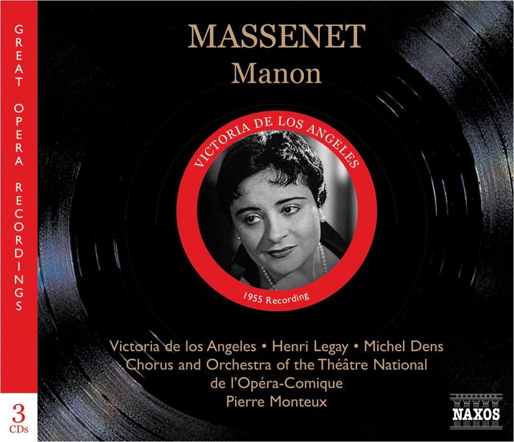 Обложка альбома «Massenet: Manon» — Charles Munch, Pierre Monteux, Boston Symphony Orchestra, Paris Opera-Comique Chorus & Victoria de los Ángeles