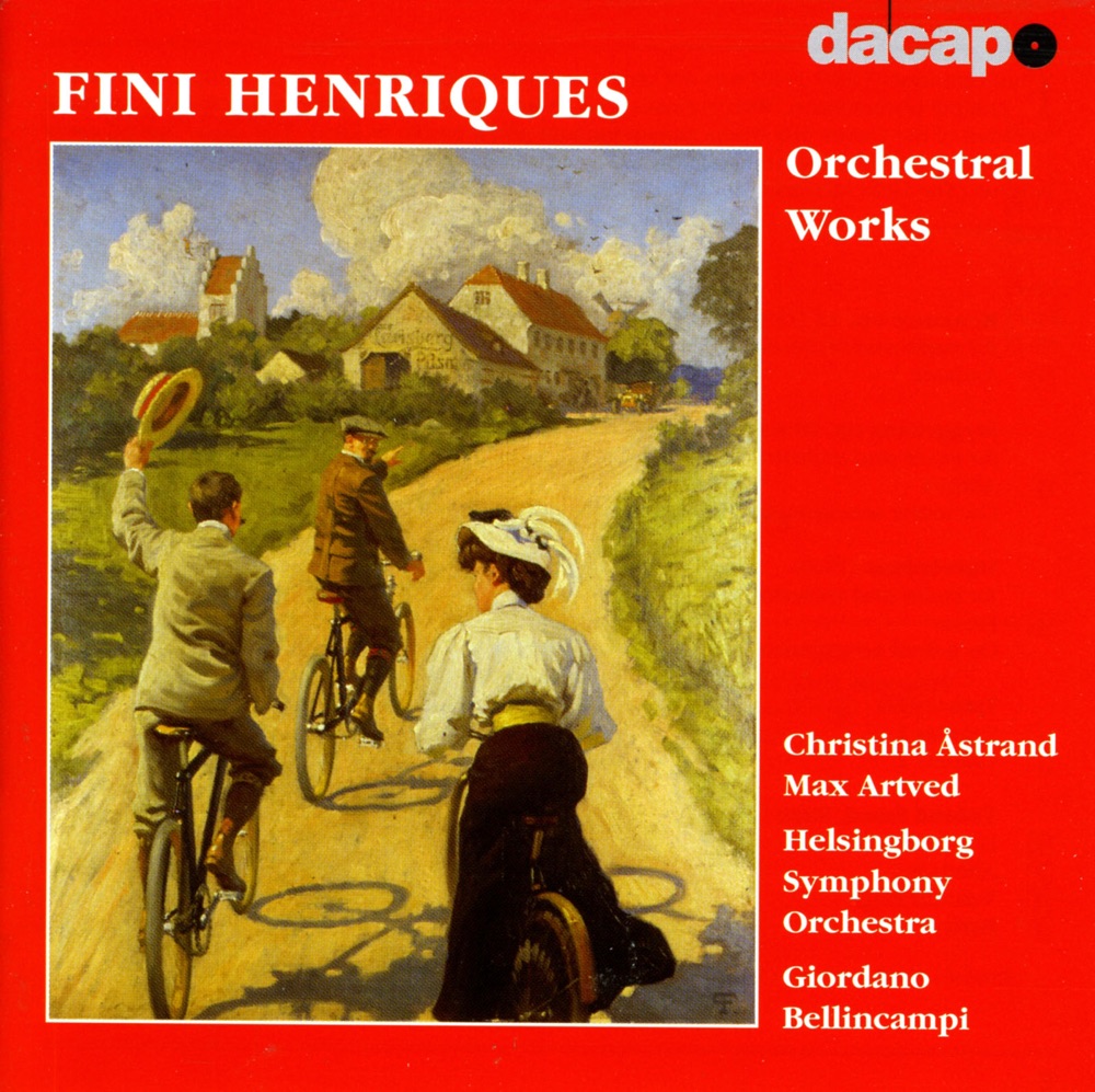 Обложка альбома «Henriques: Orchestral Works» — Christina Astrand, Giordano Bellincampi, Helsingborg Symphony Orchestra & Max Artved