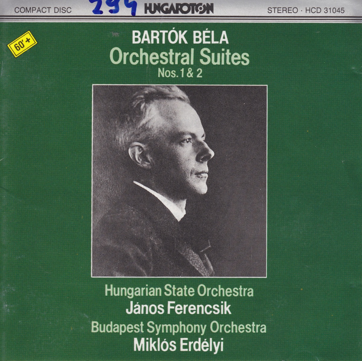 B. Bartók: Orchestral Suites cover art