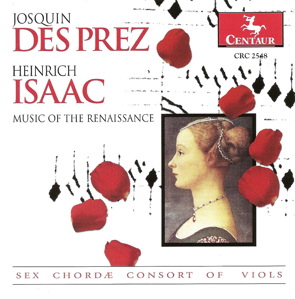 Обложка альбома «Vocal Music (Renaissance) - Josquin Des Prez - Isaac, H. - Senfl, L. - Obrecht, J.» — Scott Whitaker, Susan Rode Morris & 6 Chordae Consort of Viols