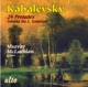 Kavalevsky 24 Preludes Sonata No 3 Sonatina