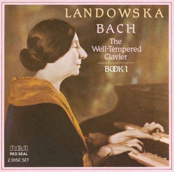 Обложка альбома «Bach: Well Tempered Clavier Book I» — Wanda Landowska