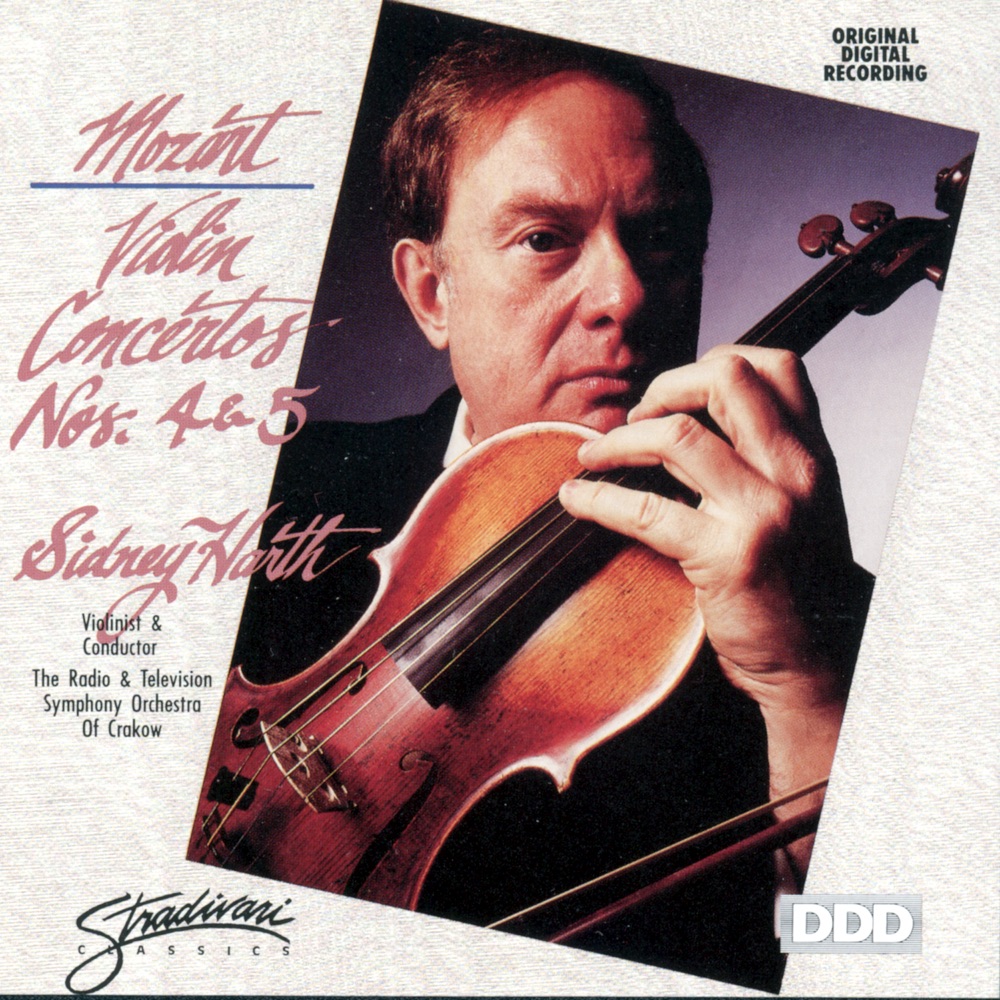 Обложка альбома «Violin Concertos Nos 4&5» — The Radio & Television Orchestra Of Crakow & Sidney Harth