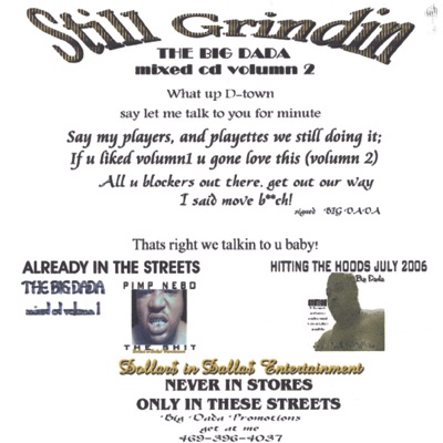 Still Grinding (The Big Dada Mixed Cd Volumn2)
