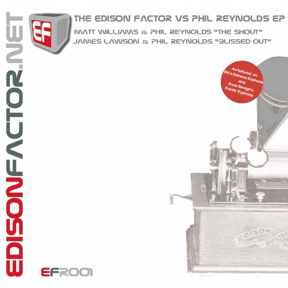 Обложка альбома «The Edison Factor vs Phil Reynolds - EP - Single» — The Edison Factor & Phil Reynolds
