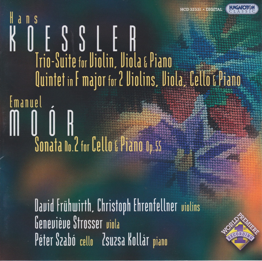 Обложка альбома «Chamber Works» — David Frühwirth & Geneviève Strosser
