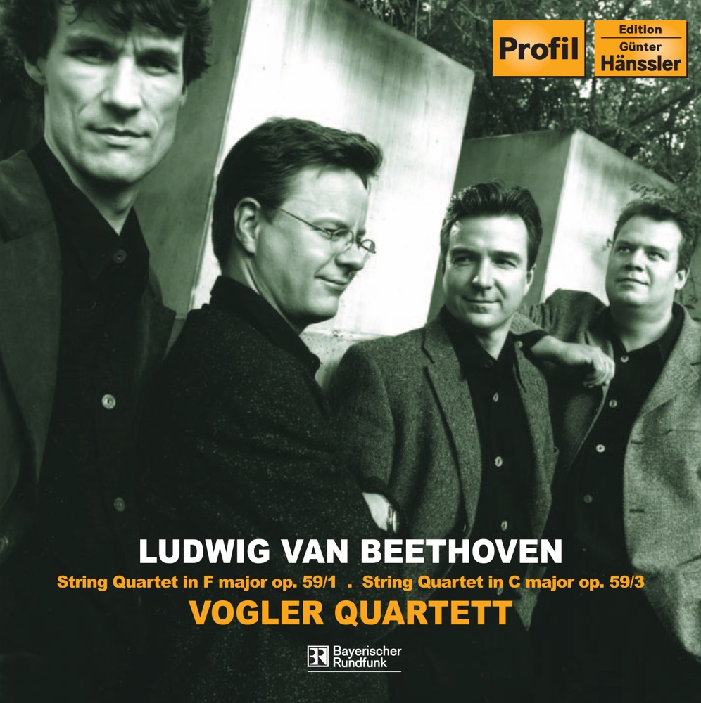 Обложка альбома «Beethoven: String Quartets Nos. 7 and 9» — Vogler String Quartet