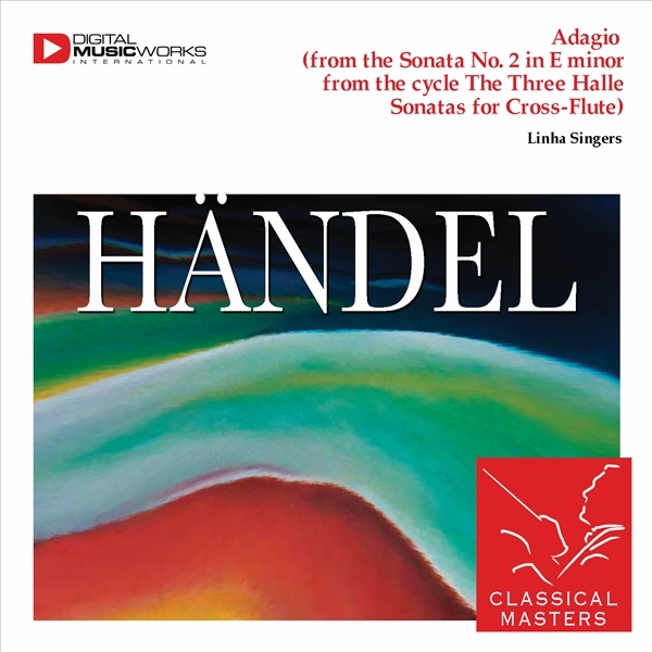 Adagio (from the Sonata No. 2 in E minor from the Cycle The Three Halle Sonatas for Cross-Flute)